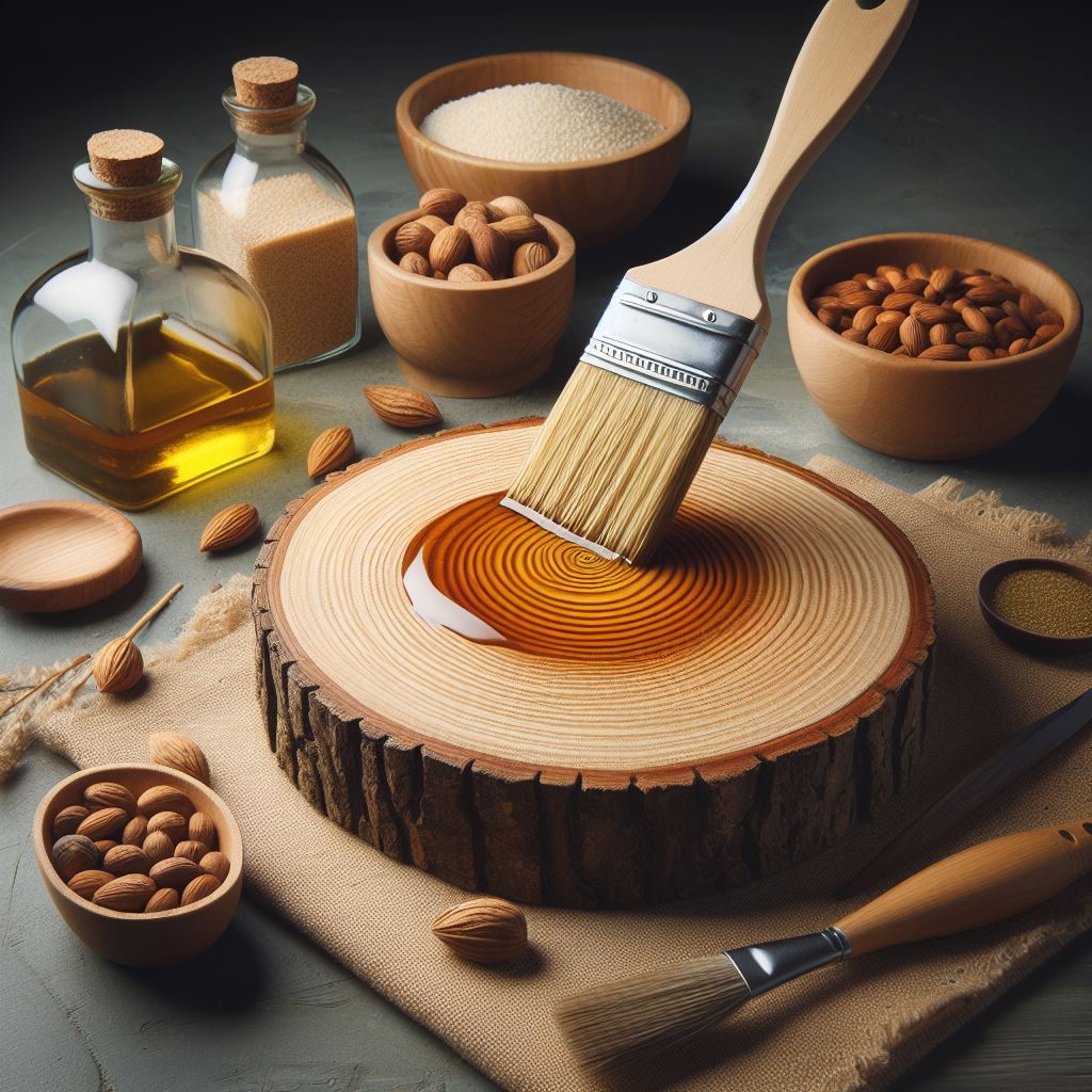 Lijnolie op hout aanbrengen is soms een goede keuze