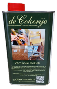 Vernisolie Deklak dient als aflak voor een niet bladderende vernis en dient te worden voorbehandeld met Vernisolie Grondlak.