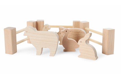 houten kinderspeelgoed behandelen
